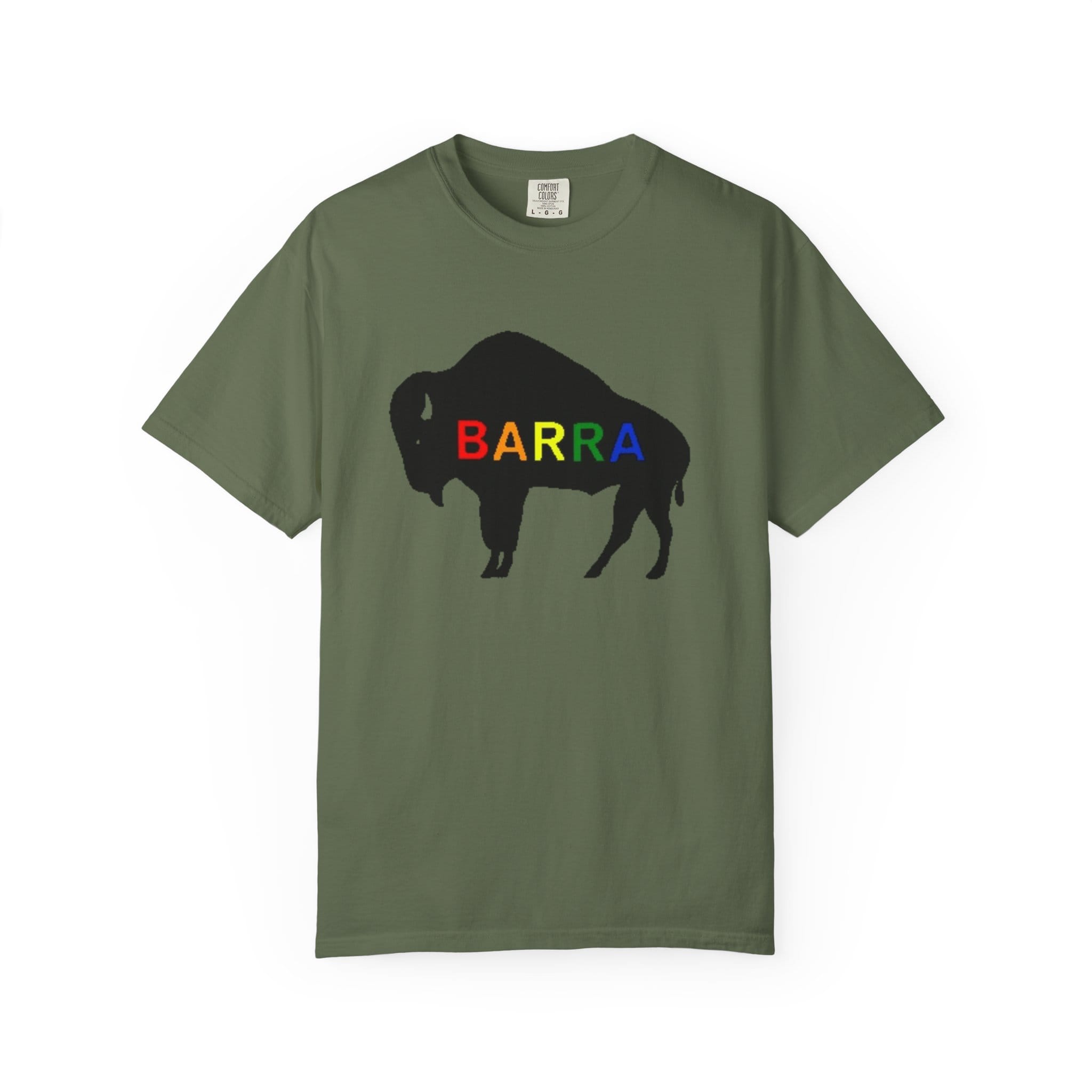 BARRA Buffalo T-shirt | Bison Silhouette Tee - Image 25