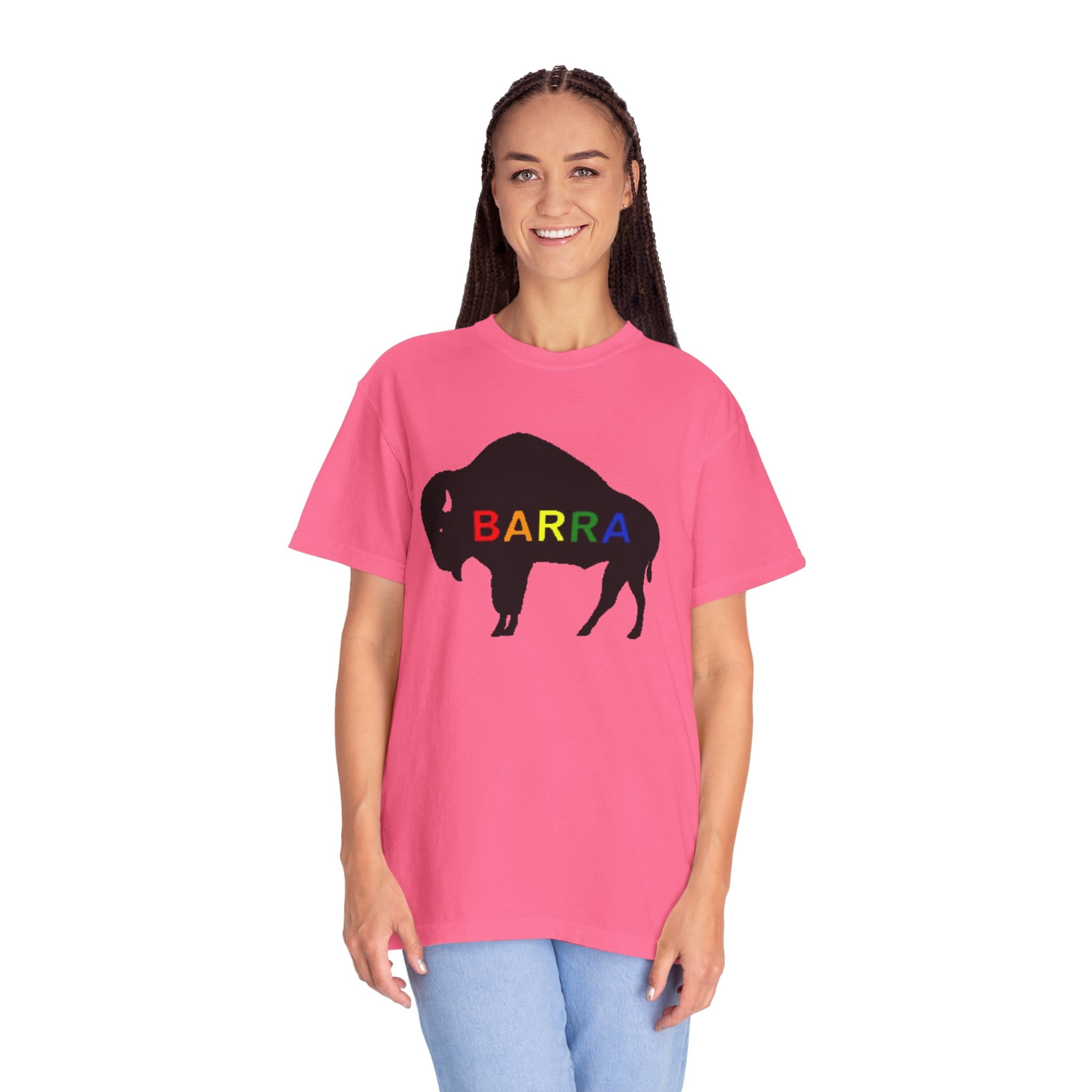 BARRA Buffalo T-shirt | Bison Silhouette Tee - Image 8