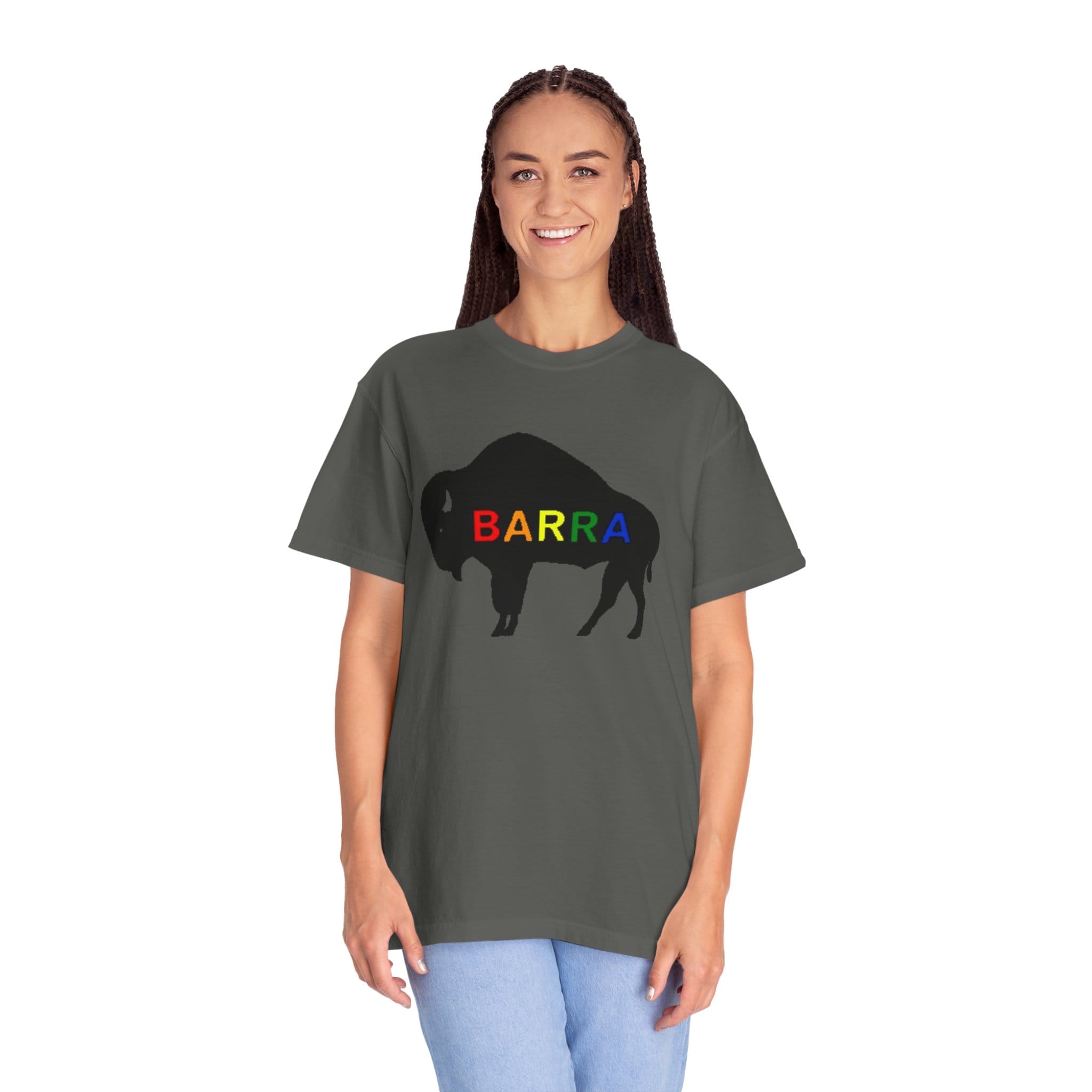 BARRA Buffalo T-shirt | Bison Silhouette Tee - Image 24