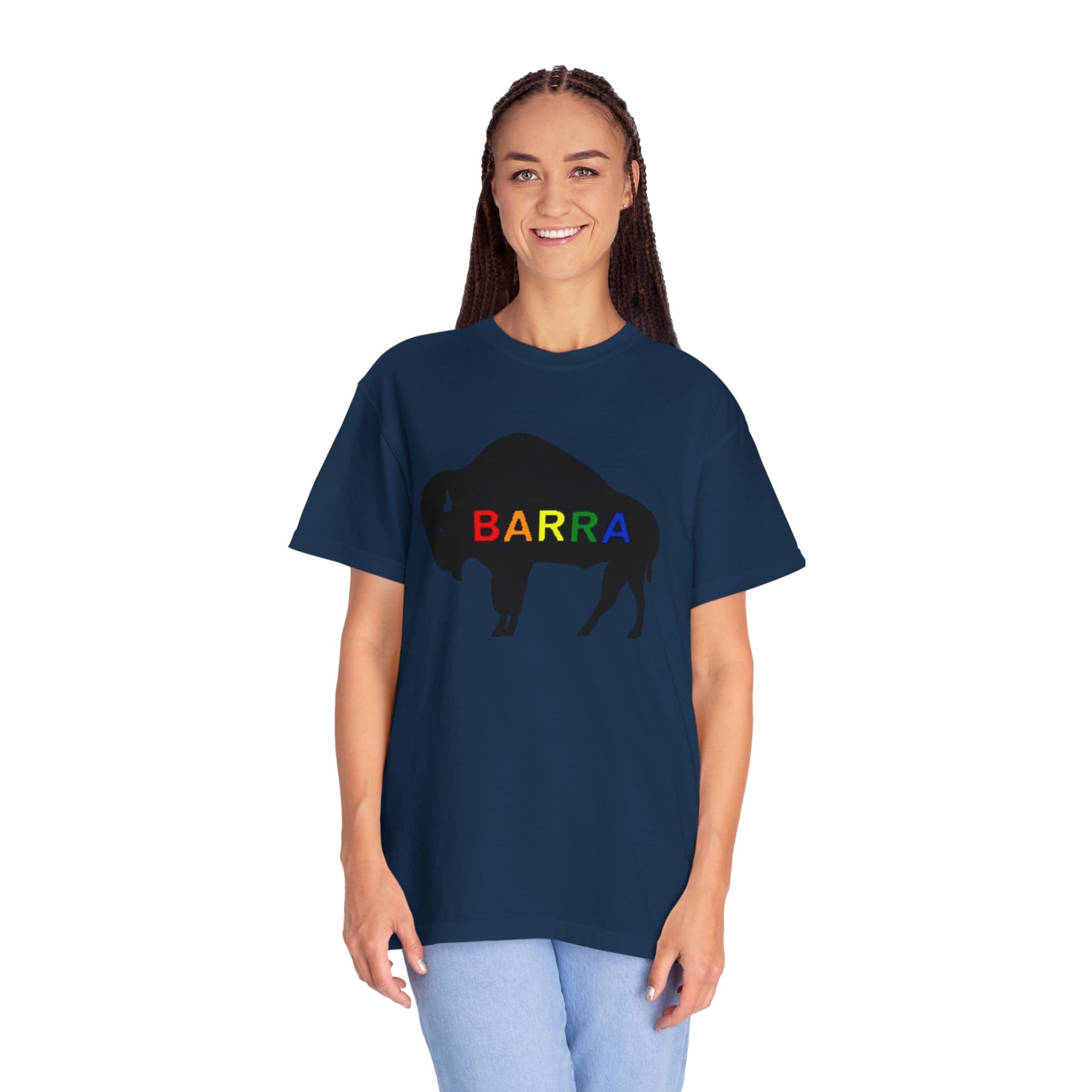 BARRA Buffalo T-shirt | Bison Silhouette Tee - Image 44