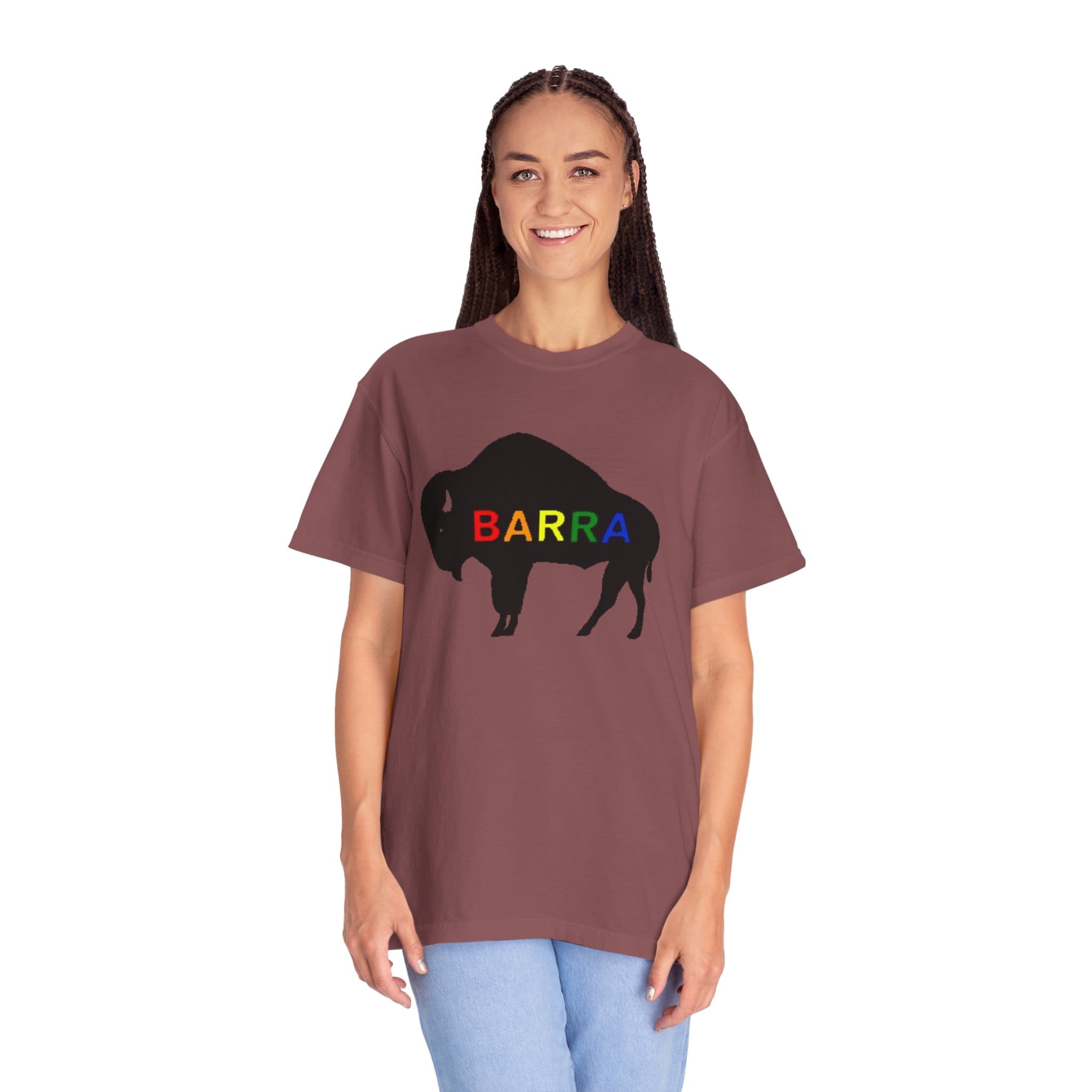BARRA Buffalo T-shirt | Bison Silhouette Tee - Image 20