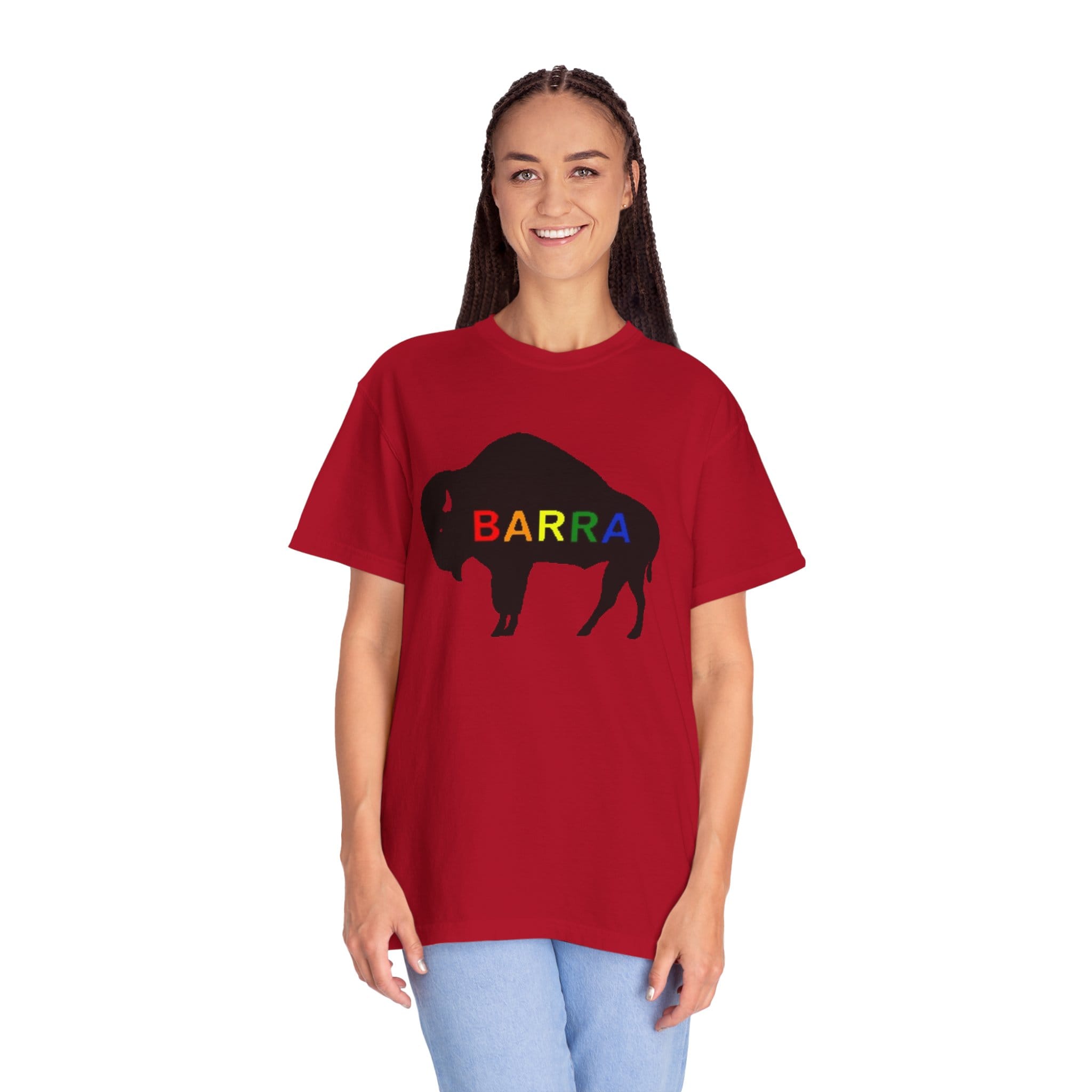 BARRA Buffalo T-shirt | Bison Silhouette Tee - Image 52