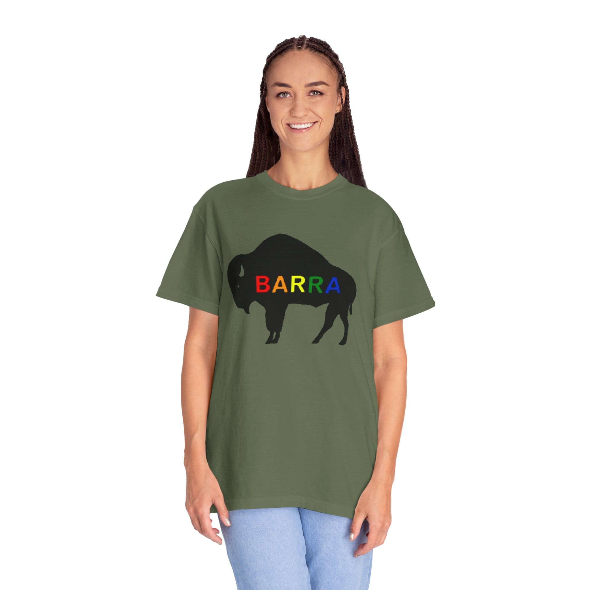 BARRA Buffalo T-shirt | Bison Silhouette Tee - Image 28