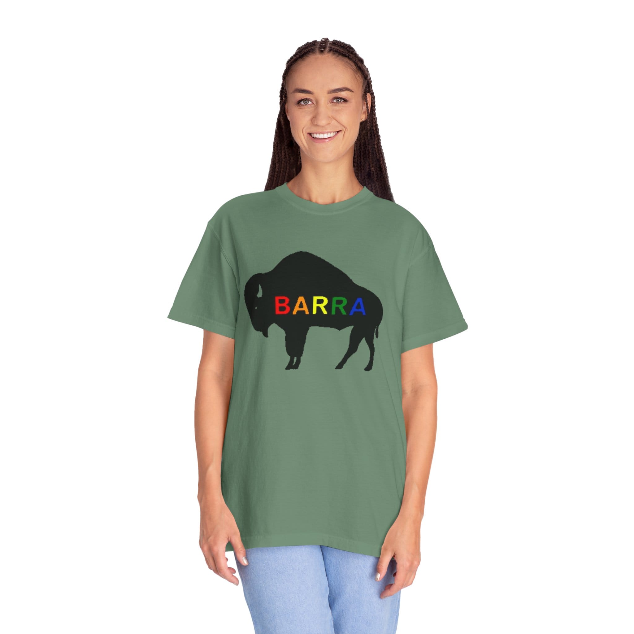 BARRA Buffalo T-shirt | Bison Silhouette Tee - Image 32
