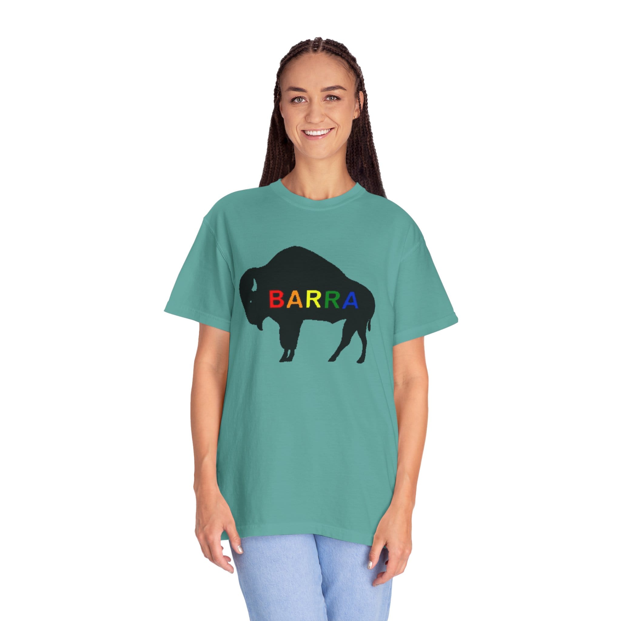 BARRA Buffalo T-shirt | Bison Silhouette Tee - Image 36